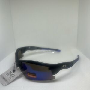 X-Loop Wrap Semi-Rimless Mens Shades Sunglasses